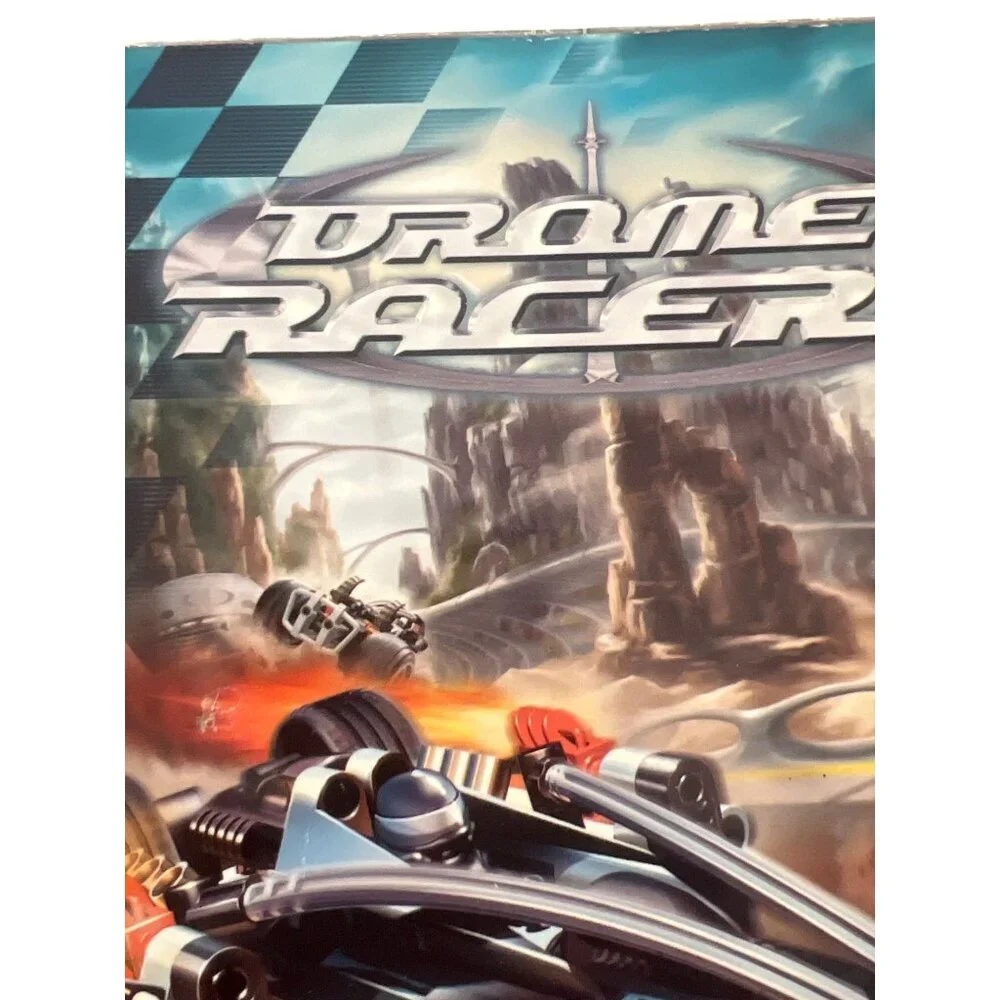 Vintage 2002 Lego Drome Racers PC Game Original Box and Game USA